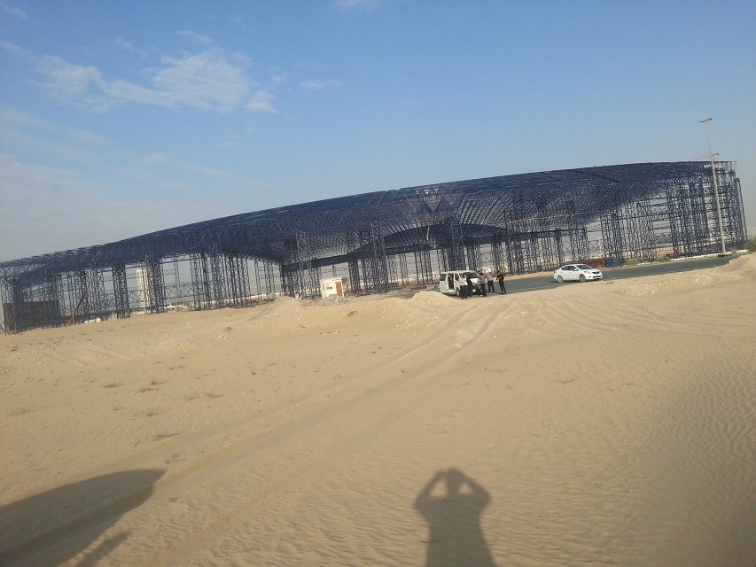 海伦大型场馆网架工程